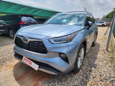  Toyota Highlander Platinum AWD Blue thumbnail 1
