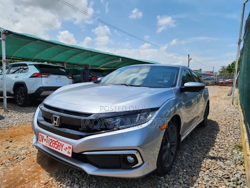 Honda Civic EX-L Sedan Silver - Image 1