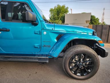 Jeep Wrangler Sahara 4 Door 4x4 Blue thumbnail 3