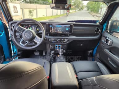 Jeep Wrangler Sahara 4 Door 4x4 Blue thumbnail 4